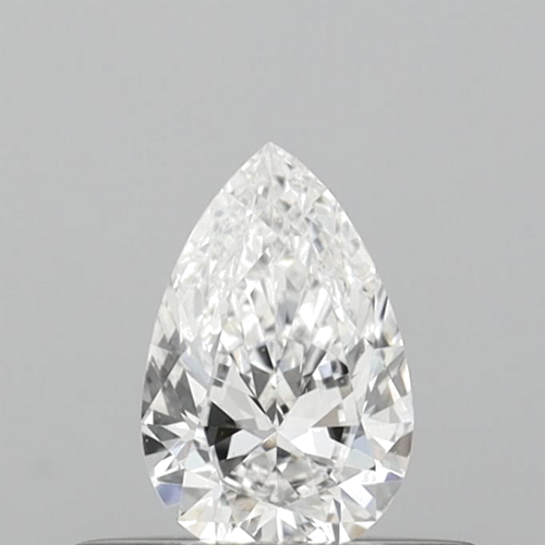 0.3 carat F-VS2 Natūralus Pear Deimantas (1)