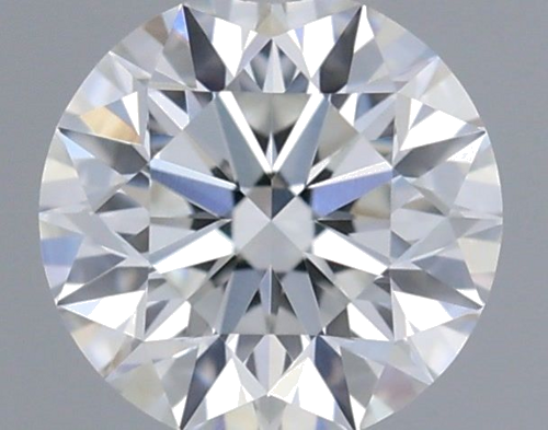 0.33 carat F-VVS1 Excellent cut Natūralus Round Deimantas (1)