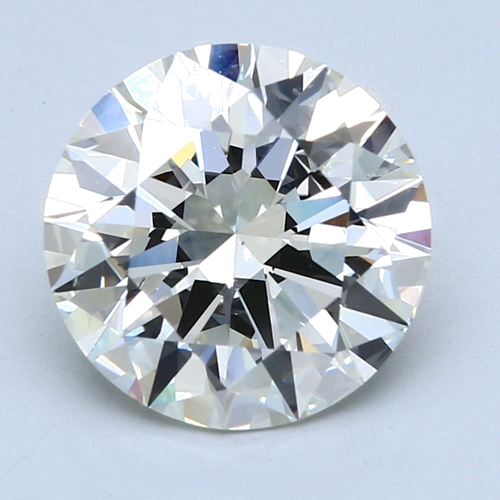 5.01 carat K-SI1 Excellent cut Natūralus Round Deimantas (1)