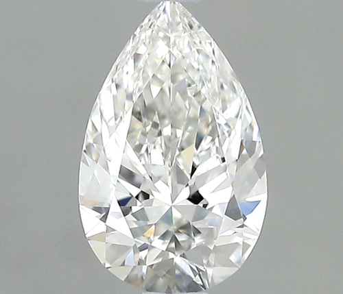 0.4 carat H-VVS1 Natūralus Pear Deimantas (1)