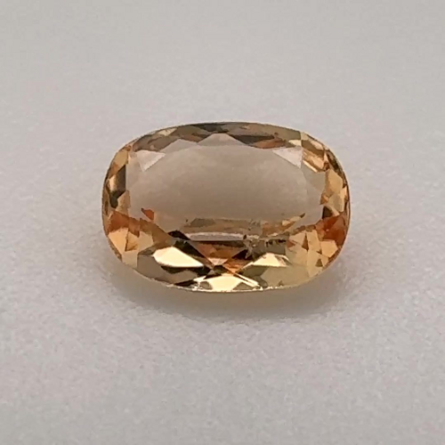 0.605 carat ORANGE Cushion Topaz (1)