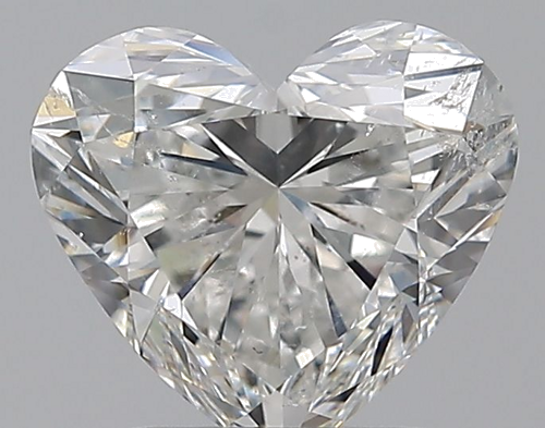 1.51 carat G-SI2 Natūralus Heart Deimantas (1)