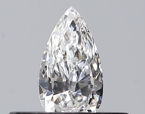0.24 carat E-VVS2 Natūralus Pear Deimantas (1)