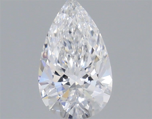0.7 carat D-VS2 Natūralus Pear Deimantas (1)