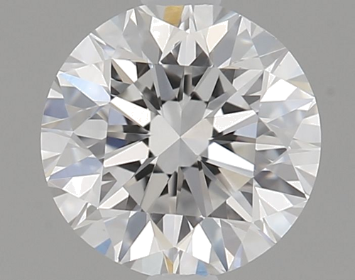 0.5 carat F-VVS2 Very Good cut Natūralus Round Deimantas (1)