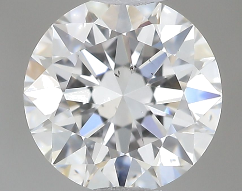0.5 carat F-SI1 Excellent cut Natūralus Round Deimantas (1)