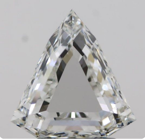 1.52 carat G-VS1 Natūralus Triangular Deimantas (1)