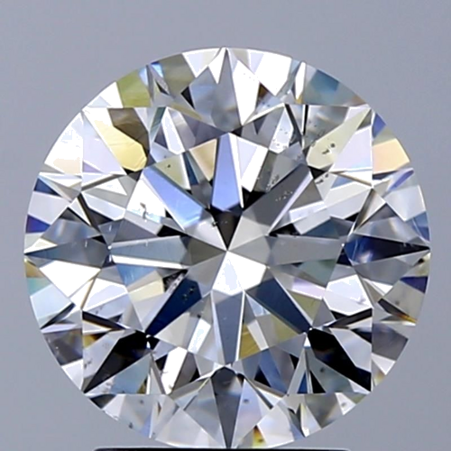 3.02 carat G-SI2 Excellent cut Natūralus Round Deimantas (1)
