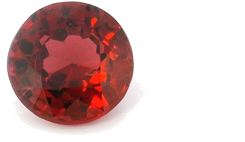 0.63 carat RED Round Spinel (1)