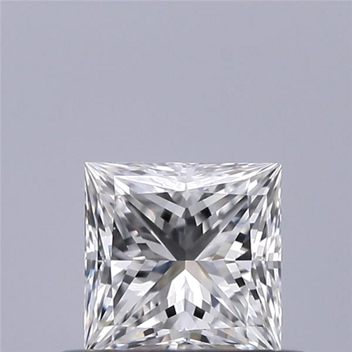 0.44 carat F-VVS1 Natūralus Princess Deimantas (1)