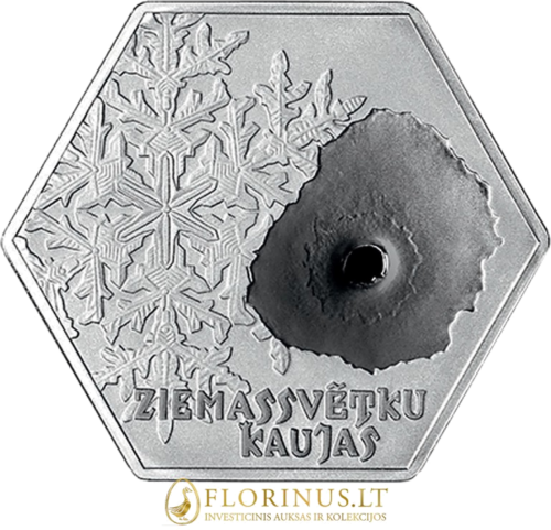 2016 Latvija, Kalėdų mūšiai, 5 eurų sidabrinė moneta (1)