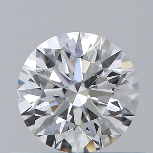 0.5 carat F-SI1 Excellent cut Natūralus Round Deimantas (1)