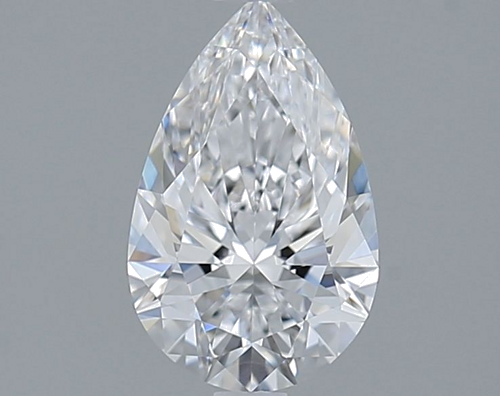 1.12 carat D-VVS1 Natūralus Pear Deimantas (1)