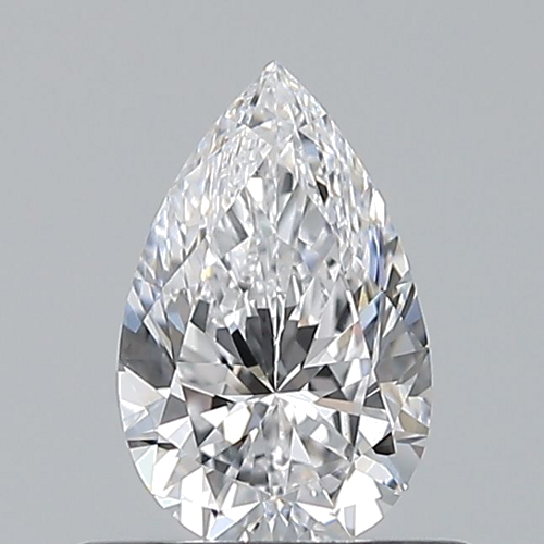 0.5 carat D-VS1 Natūralus Pear Deimantas (1)