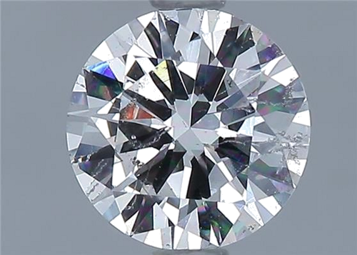 1.01 carat E-SI2 Very Good cut Natūralus Round Deimantas (1)