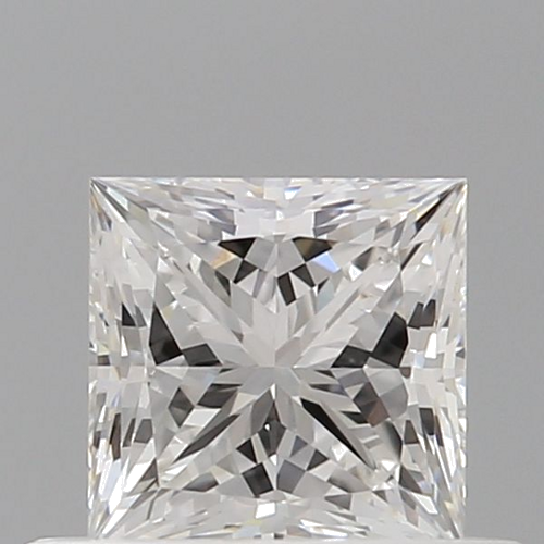0.51 carat G-VVS2 Natūralus Princess Deimantas (1)