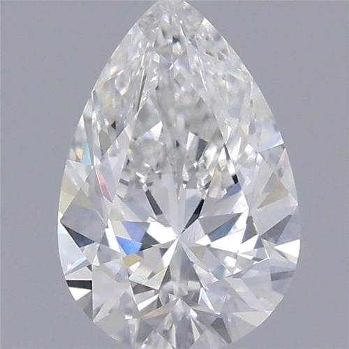 0.51 carat E-VS2 Natūralus Pear Deimantas (1)