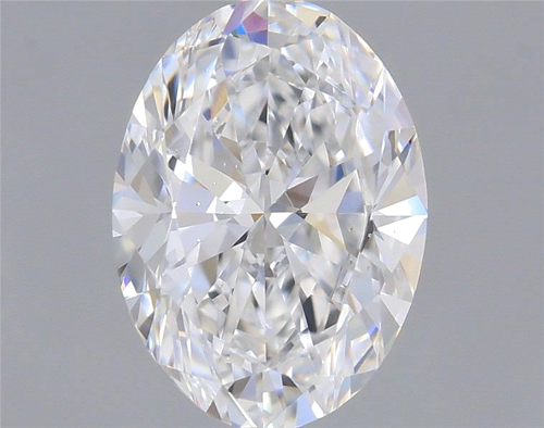 0.7 carat D-VS2 Natūralus Oval Deimantas (1)