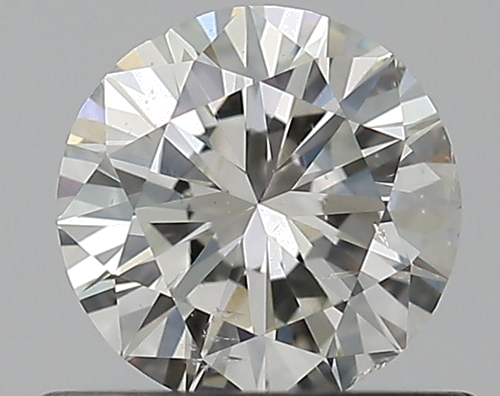 0.5 carat I-SI1 Very Good cut Natūralus Round Deimantas (1)