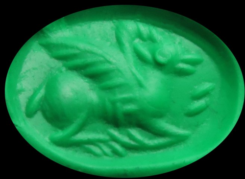 Sasanian agate seal, Persia, 3rd – 7th century AD (2)