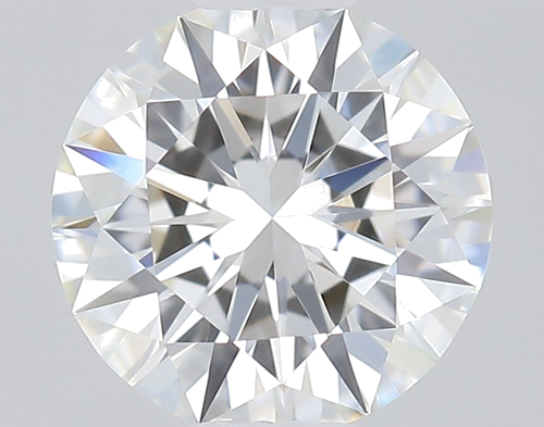 0.52 carat H-VVS1 Excellent cut Natūralus Round Deimantas (1)