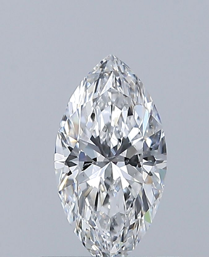 0.52 carat D-SI1 Natūralus Marquise Deimantas (1)