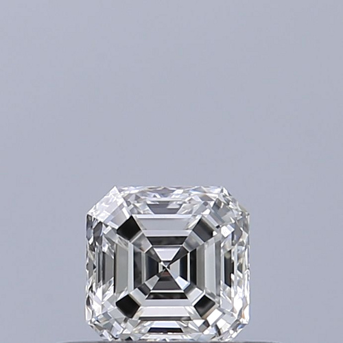 0.3 carat E-IF Natūralus Asscher Deimantas (1)