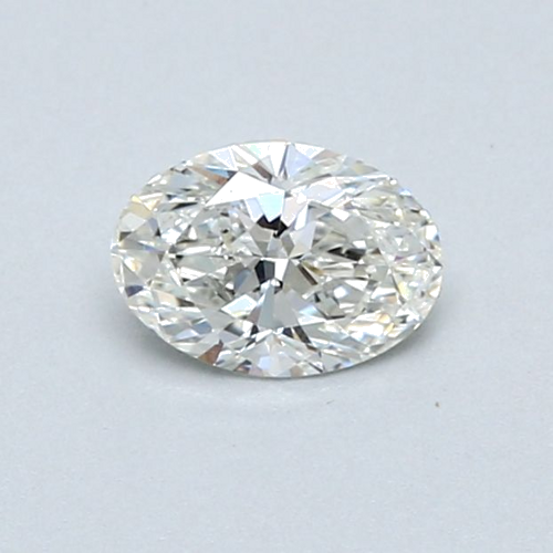 0.51 carat I-VS2 Natūralus Oval Deimantas (1)