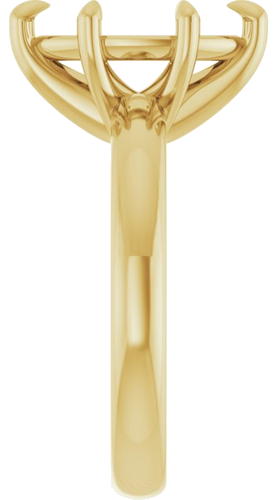 Sužadėtuvių Žiedas „Claw-Prong Solitaire“ 14k yellow gold Marquise 12mm x 6mm (4)