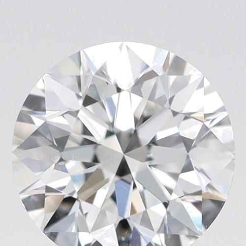 0.5 carat F-SI1 Excellent cut Natūralus Round Deimantas (1)