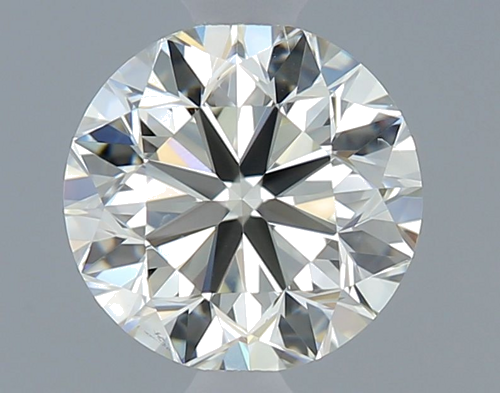 0.5 carat J-SI1 Very Good cut Natūralus Round Deimantas (1)