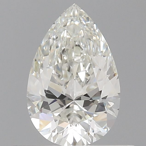 0.5 carat H-VVS1 Natūralus Pear Deimantas (1)