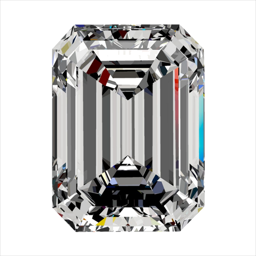 0.37 carat I-IF Natūralus Emerald Deimantas (1)