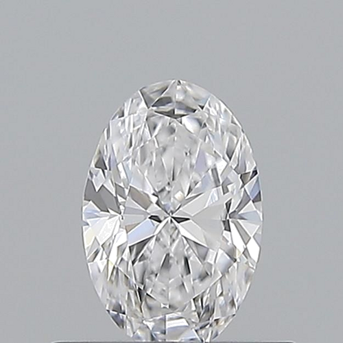 0.5 carat D-VVS1 Natūralus Oval Deimantas (1)
