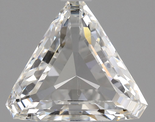 1.7 carat G-SI1 Natūralus Triangular Deimantas (1)