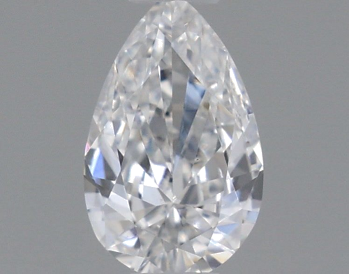0.23 carat E-VVS1 Natūralus Pear Deimantas (1)