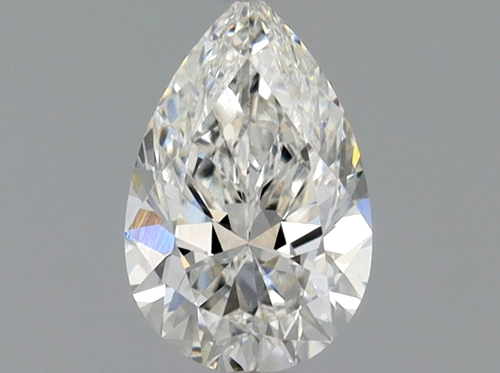 0.51 carat F-VS2 Natūralus Pear Deimantas (1)