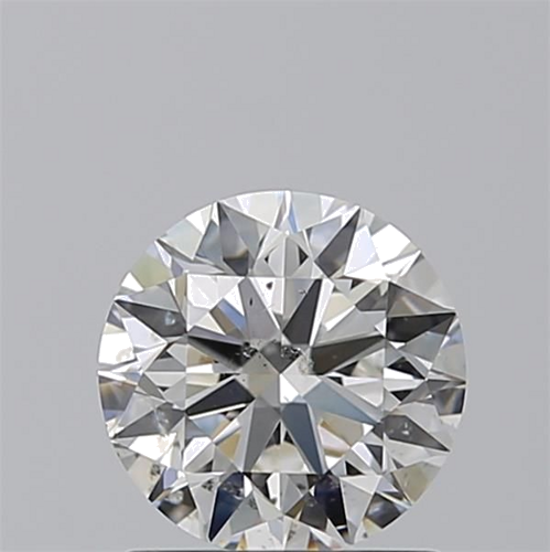 1.26 carat G-SI2 Excellent cut Natūralus Round Deimantas (1)