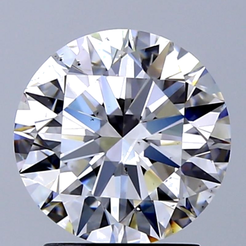 2.01 carat F-SI2 Excellent cut Natūralus Round Deimantas (1)