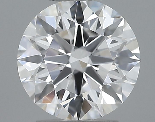 0.51 carat D-VVS2 Excellent cut Natūralus Round Deimantas (1)