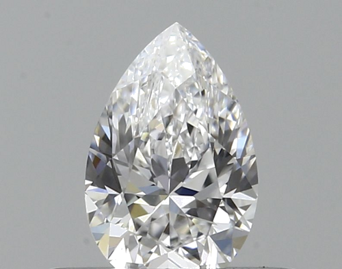 0.3 carat D-IF Natūralus Pear Deimantas (1)