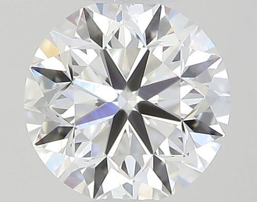 0.41 carat F-VVS1 Very Good cut Natūralus Round Deimantas (1)