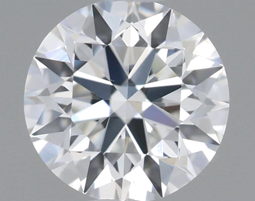 0.57 carat D-VVS2 Excellent cut Natūralus Round Deimantas (1)