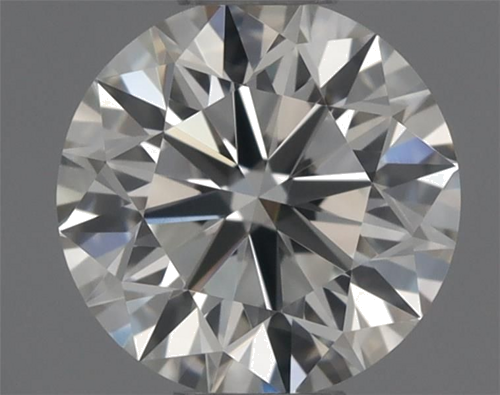 0.41 carat K-VVS1 Very Good cut Natūralus Round Deimantas (1)