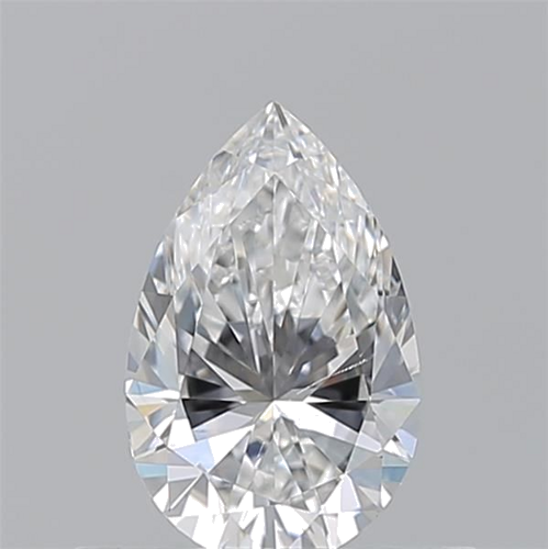 0.5 carat E-SI2 Natūralus Pear Deimantas (1)