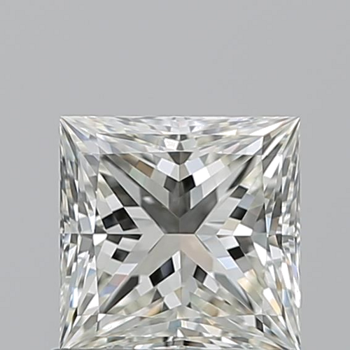 1.01 carat J-VVS2 Natūralus Princess Deimantas (1)