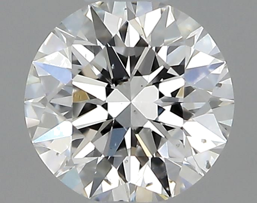 0.34 carat E-SI1 Excellent cut Natūralus Round Deimantas (1)