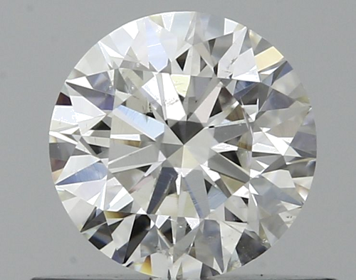 0.5 carat G-SI2 Excellent cut Natūralus Round Deimantas (1)