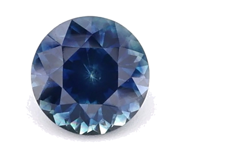 0.7 carat BLUE Round Safyras (1)