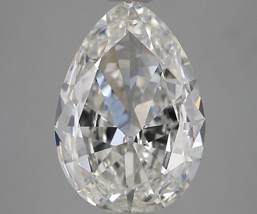 1.5 carat G-VVS1 Natūralus Pear Deimantas (1)
